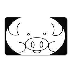 Pig Logo Magnet (rectangular) by Sudhe