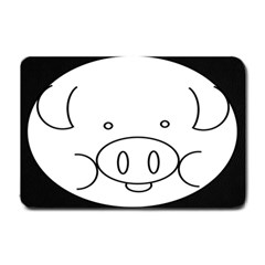 Pig Logo Small Doormat  by Sudhe