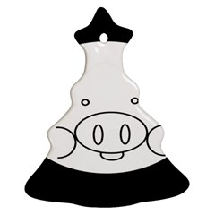 Pig Logo Ornament (christmas Tree) 