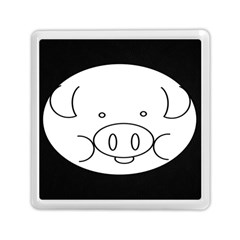 Pig Logo Memory Card Reader (square) by Sudhe