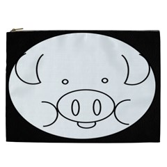 Pig Logo Cosmetic Bag (xxl) by Sudhe