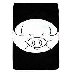 Pig Logo Removable Flap Cover (l) by Sudhe