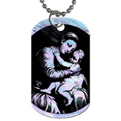 Mother Mary Dog Tag (one Side) by snowwhitegirl