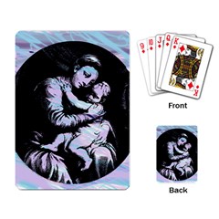 Mother Mary Playing Cards Single Design by snowwhitegirl