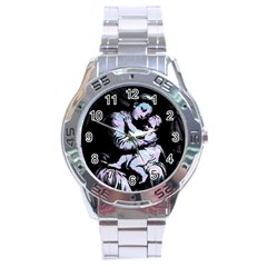 Mother Mary Stainless Steel Analogue Watch by snowwhitegirl