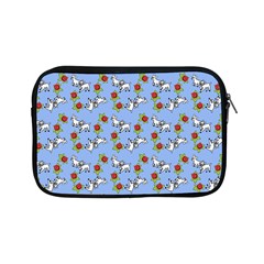 Lamb Pattern Blue Apple Ipad Mini Zipper Cases by snowwhitegirl