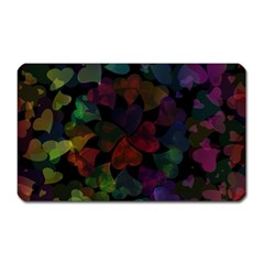 Falling Hearts  Magnet (rectangular) by LoolyElzayat