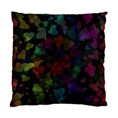 Falling Hearts  Standard Cushion Case (one Side) by LoolyElzayat