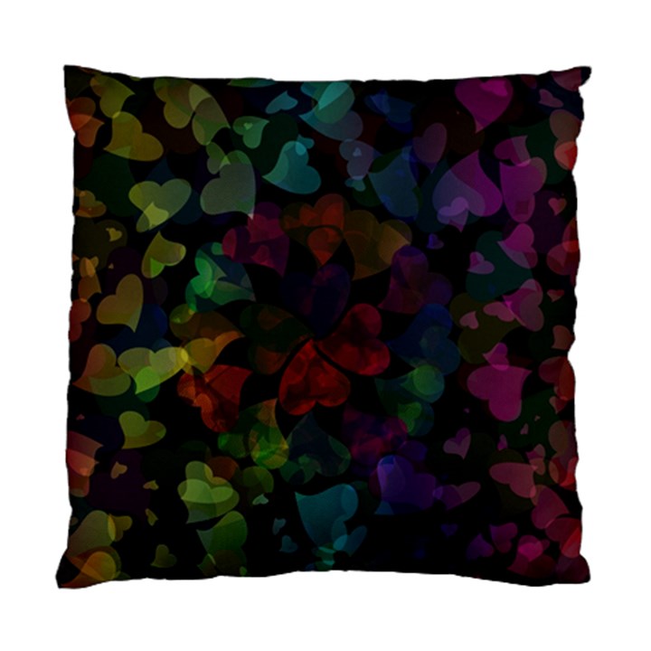 Falling Hearts  Standard Cushion Case (One Side)