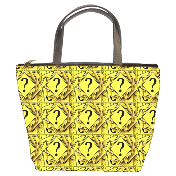 Questions Bucket Bag