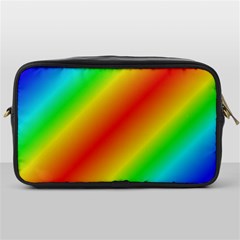 Background Diagonal Refraction Toiletries Bag (one Side) by Sudhe