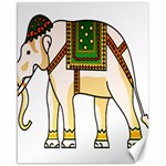 Elephant Indian Animal Design Canvas 16  x 20  15.75 x19.29  Canvas - 1