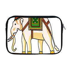 Elephant Indian Animal Design Apple Macbook Pro 17  Zipper Case by Sudhe