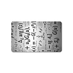 Science Formulas Magnet (name Card) by Sudhe