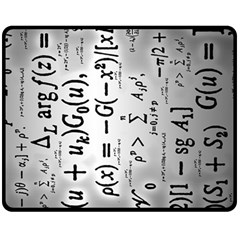 Science Formulas Fleece Blanket (medium)  by Sudhe