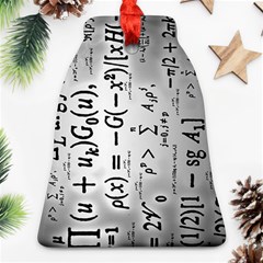 Science Formulas Bell Ornament (two Sides) by Sudhe