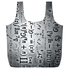 Science Formulas Full Print Recycle Bag (xl) by Sudhe