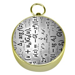 Science Formulas Gold Compasses by Sudhe