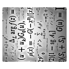 Science Formulas Double Sided Flano Blanket (small)  by Sudhe