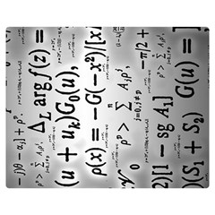 Science Formulas Double Sided Flano Blanket (medium)  by Sudhe