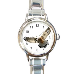 Eagle Round Italian Charm Watch by Sudhe