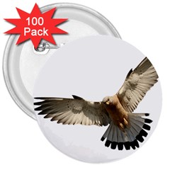 Eagle 3  Buttons (100 Pack) 