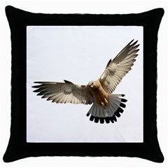 Eagle Throw Pillow Case (black)