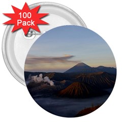 Sunrise Mount Bromo Tengger Semeru National Park  Indonesia 3  Buttons (100 Pack)  by Sudhe