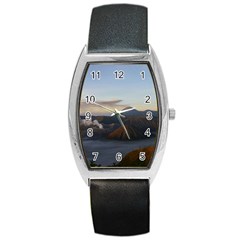 Sunrise Mount Bromo Tengger Semeru National Park  Indonesia Barrel Style Metal Watch by Sudhe