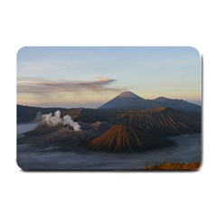 Sunrise Mount Bromo Tengger Semeru National Park  Indonesia Small Doormat  by Sudhe