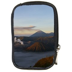 Sunrise Mount Bromo Tengger Semeru National Park  Indonesia Compact Camera Leather Case by Sudhe