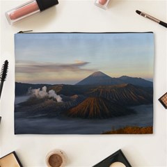 Sunrise Mount Bromo Tengger Semeru National Park  Indonesia Cosmetic Bag (xl) by Sudhe