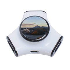 Sunrise Mount Bromo Tengger Semeru National Park  Indonesia 3-port Usb Hub by Sudhe