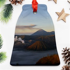 Sunrise Mount Bromo Tengger Semeru National Park  Indonesia Bell Ornament (two Sides) by Sudhe