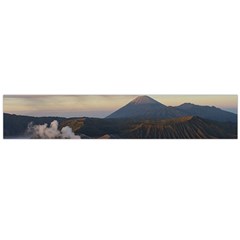 Sunrise Mount Bromo Tengger Semeru National Park  Indonesia Large Flano Scarf  by Sudhe