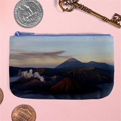 Sunrise Mount Bromo Tengger Semeru National Park  Indonesia Large Coin Purse by Sudhe