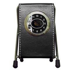 Vintage Camera Pen Holder Desk Clock by Sudhe