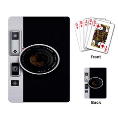 Vintage Camera Playing Cards Single Design by Sudhe