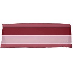 Striped Shapes Wide Stripes Horizontal Geometric Body Pillow Case Dakimakura (two Sides) by Sudhe