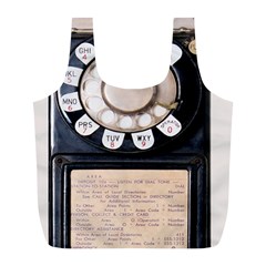 Vintage Payphone Full Print Recycle Bag (l) by Sudhe