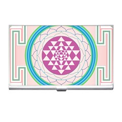 Mandala Design Arts Indian Business Card Holder by Sudhe