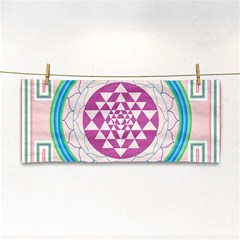 Mandala Design Arts Indian Hand Towel by Sudhe