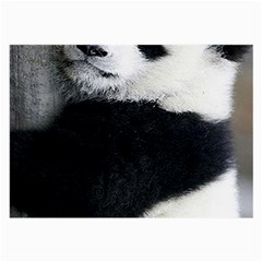 Panda Bear Sleeping Large Glasses Cloth (2-side) by Sudhe