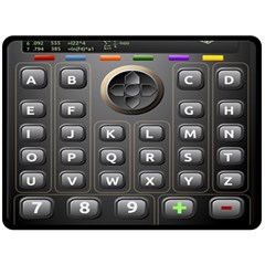 Scientific Solar Calculator Fleece Blanket (large)  by Sudhe