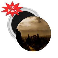 Borobudur Temple  Indonesia 2 25  Magnets (10 Pack)  by Sudhe