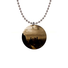 Borobudur Temple  Indonesia 1  Button Necklace by Sudhe