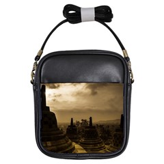 Borobudur Temple  Indonesia Girls Sling Bag by Sudhe