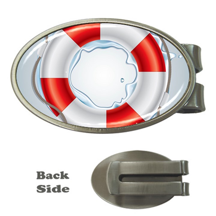 Spare Tire Icon Vector Money Clips (Oval) 