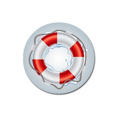 Spare Tire Icon Vector Magnet 3  (round)