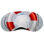 Spare Tire Icon Vector Sleeping Masks Front